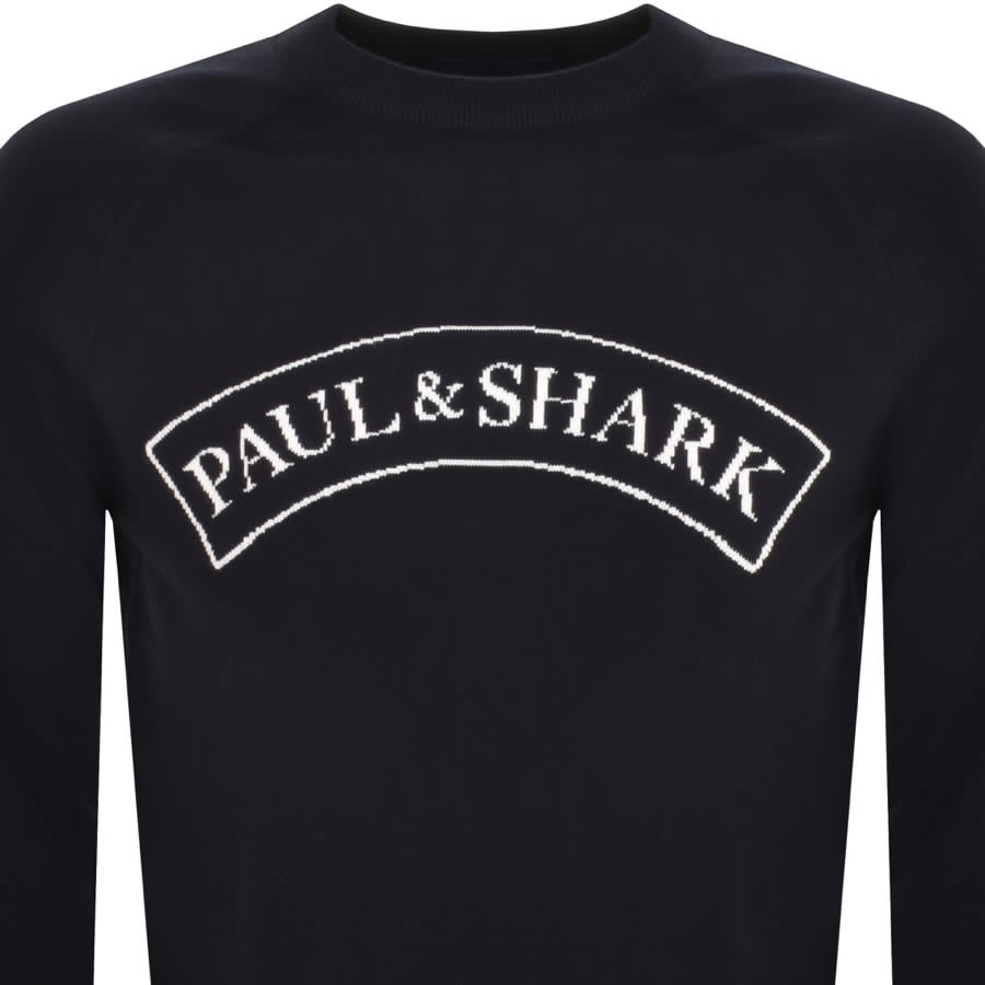 Paul and shark white jumper clearance